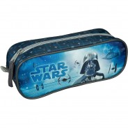 Preisvergleich für Kindergarten- & Schulbedarf: Schlampermäppchen Star Wars, unbefüllt blau-kombi Jungen Kinder