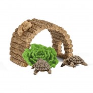 Preisvergleich für Sammel & Spielfiguren: Schleich Wild Life 42506 Zuhause Schildkröten  Kinder