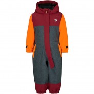 Preisvergleich für Jacken & Outdoorkleidung: Schneeanzug ANUP  grau/orange Gr. 92 Jungen Kleinkinder