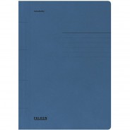 Preisvergleich für Schulbedarf: Schnellhefter, DIN A4, Manila-RC-Karton, 250g, blau