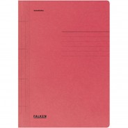 Preisvergleich für Schulbedarf: Schnellhefter, DIN A4, Manila-RC-Karton, 250g, rot