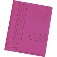 Preisvergleich für Schulbedarf: Schnellhefter, Manila-RC-Karton, 240g, DIN A4, intensiv pink, Polybeutel 25 St.