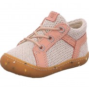 Preisvergleich für Schuhe: Schnürhalbschuhe Schnürschuhe beige Gr. 21 Mädchen Kinder