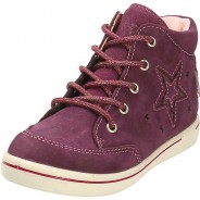 Preisvergleich für Schuhe: Schnürhalbschuhe Schnürschuhe rot Gr. 25 Mädchen Kinder