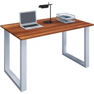 Preisvergleich für Stühle & Tische: "Schreibtisch Computertisch Arbeitstisch Büro Möbel PC Tisch ""Lona"", 80 x 50 cm" braun