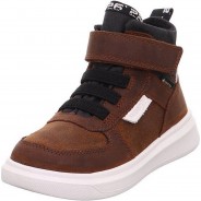 Preisvergleich für Schuhe: Jungen Schnürhalbschuhe Cosmo Boots Kinderschuhe Lederkombination uni Outdoorschuhe braun Gr. 29 Jungen Kinder