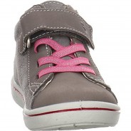 Preisvergleich für Schuhe: Schuhe Kinderschuhe Klettschuhe Pepino Lilo Klettschuh Kinderschuhe Lederkombination uni Halbschuhe grau Gr. 22 Mädchen Kinder