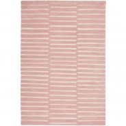 Preisvergleich für Heimtextilien: Schurwollteppich Photo, rosa/natur, 120x180 cm Gr. 120 x 180
