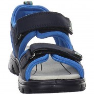 Preisvergleich für Schuhe: Jungen Sandalen Schuhe Scorpius Sandale Kinderschuhe Lederkombination uni Sandalen blau Gr. 33 Jungen Kinder