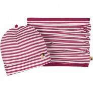 Preisvergleich für Mützen & Accessoires: Set Mütze + Schlauchschal Mützen  beere Gr. 110/116 Mädchen Kinder
