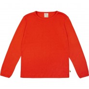 Preisvergleich für Oberteile: Shirt uni Langarmshirts rot Gr. 146/152