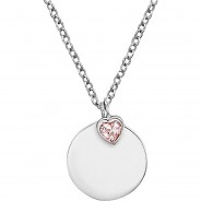 Preisvergleich für Accessoires für Kinder: Silber Kinder-Halskette Herz mit Anhänger Halsketten silber Gr. one size Mädchen Kinder