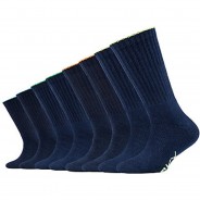 Preisvergleich für Strumpfwaren: Skechers Tennissocken blau Gr. 27-30 Jungen Kinder