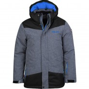 Preisvergleich für Jacken & Outdoorkleidung: Skijacke NOREFJELL  grau/hellblau Gr. 116 Jungen Kinder