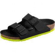 Preisvergleich für Schuhe: Slipper ARIZONA  schwarz/gelb Gr. 34 Jungen Kinder