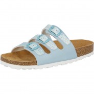 Preisvergleich für Schuhe: Slipper Bioline Free Kids Pantoletten türkis Gr. 30 Mädchen Kinder