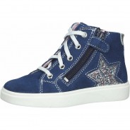 Preisvergleich für Schuhe: Sneaker Halbschuhe blau/silber Gr. 31 Mädchen Kinder