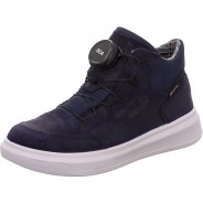 Preisvergleich für Schuhe: Sneaker High COSMO in WMS Weite W, GORE-TEX, BOA blau Gr. 34 Jungen Kinder