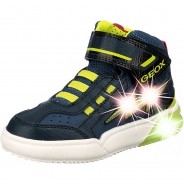Preisvergleich für Schuhe: Sneakers High Blinkies GRAYJAY  blau/grün Gr. 31 Jungen Kinder