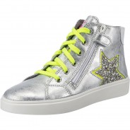 Preisvergleich für Schuhe: Sneakers High  silber Gr. 26 Mädchen Kleinkinder