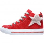 Preisvergleich für Schuhe: Sneakers High WOLKE  rot Gr. 33 Mädchen Kinder