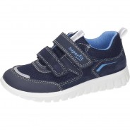 Preisvergleich für Schuhe: Sneakers Low  blau Gr. 23 Jungen Kleinkinder