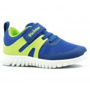 Preisvergleich für Schuhe: Sneakers Low  blau/gelb Gr. 23 Jungen Kleinkinder