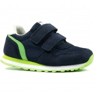 Preisvergleich für Schuhe: Sneakers Low  blau/grün Gr. 28 Jungen Kleinkinder