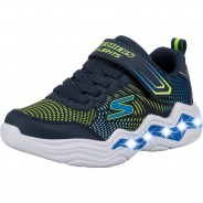 Preisvergleich für Schuhe: Sneakers Low Blinkies ERUPTERS IV  dunkelblau Gr. 32 Jungen Kinder