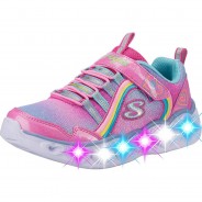 Preisvergleich für Schuhe: Sneakers Low Blinkies HEART LIGHTS RAINBOW LUX  pink Gr. 31 Mädchen Kinder