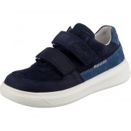 Preisvergleich für Schuhe: Sneakers Low COSMO WMS Weite W5 für breite Füße  blau-kombi Gr. 28 Jungen Kleinkinder
