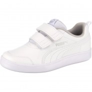 Preisvergleich für Schuhe: Sneakers Low COURTFLEX V2 V PS  weiß-kombi Gr. 30 Jungen Kinder