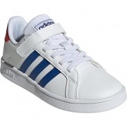 Preisvergleich für Schuhe: Sneakers Low GRAND COURT  blau/weiß Gr. 28 Jungen Kleinkinder