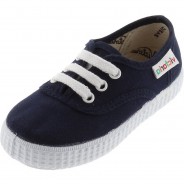 Preisvergleich für Schuhe: Sneakers Low INGLESA LONA  dunkelblau Gr. 32 Jungen Kinder