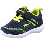 Preisvergleich für Schuhe: Sneakers Low KY CHUMMY EV  blau/gelb Gr. 24 Jungen Kleinkinder