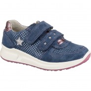 Preisvergleich für Schuhe: Sneakers Low MERIDA HS WMS Weite M4 , Sterne blau-kombi Gr. 26 Mädchen Kleinkinder