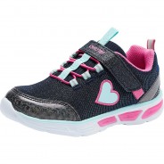 Preisvergleich für Schuhe: Sneakers Low O-MATILDA  von OHU pink/blau Gr. 27 Mädchen Kleinkinder