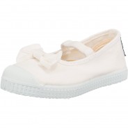 Preisvergleich für Schuhe: Sneakers Low SALON LAZO PUNTERA TINTADO  weiß Gr. 29 Mädchen Kinder