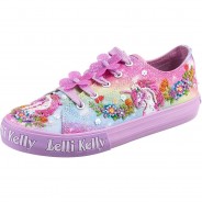 Preisvergleich für Schuhe: Sneakers Low UNICORN  lila-kombi Gr. 29 Mädchen Kinder