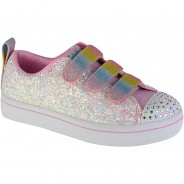 Preisvergleich für Schuhe: Sneakers Twi-Lites Glitter Glitz 314048L-WMLT Sneakers Low  silber Gr. 30 Mädchen Kinder
