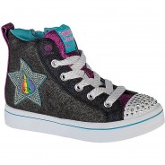 Preisvergleich für Schuhe: Sneakers Twi-Lites Patch Cuties 20234L-BKMT Sneakers Low  grau Gr. 27,5 Mädchen Kinder