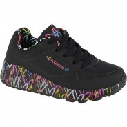 Preisvergleich für Schuhe: Sneakers Uno Lite 314976L-BKMT Sneakers Low  schwarz Gr. 28 Mädchen Kinder