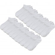 Preisvergleich für Strumpfwaren: Sneakersocken 10er Pack  weiß Gr. 27-30 Mädchen Kinder