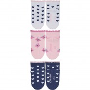 Preisvergleich für Strumpfwaren: Sneakersocken 3er Pack  rosa Gr. 34 Mädchen Kinder