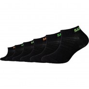 Preisvergleich für Strumpfwaren: Sneakersocken  schwarz Gr. 39-42 Jungen Kinder