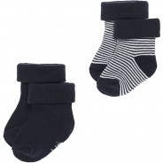 Preisvergleich für Strumpfwaren: Socken (2 Paar) Guzzi Socken blau Gr. 16-18 Jungen Kinder