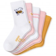 Preisvergleich für Strumpfwaren: Socken 5er Pack  mehrfarbig Gr. 31-34 Mädchen Kinder