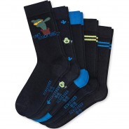 Preisvergleich für Strumpfwaren: Socken 5er Pack  mehrfarbig Gr. 35-38 Jungen Kinder