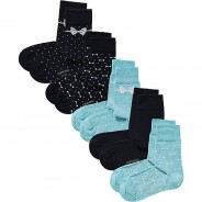Preisvergleich für Strumpfwaren: Socken  blau Gr. 23-26 Mädchen Kleinkinder