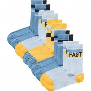 Preisvergleich für Strumpfwaren: Socken  gelb Gr. 27-30 Jungen Kinder